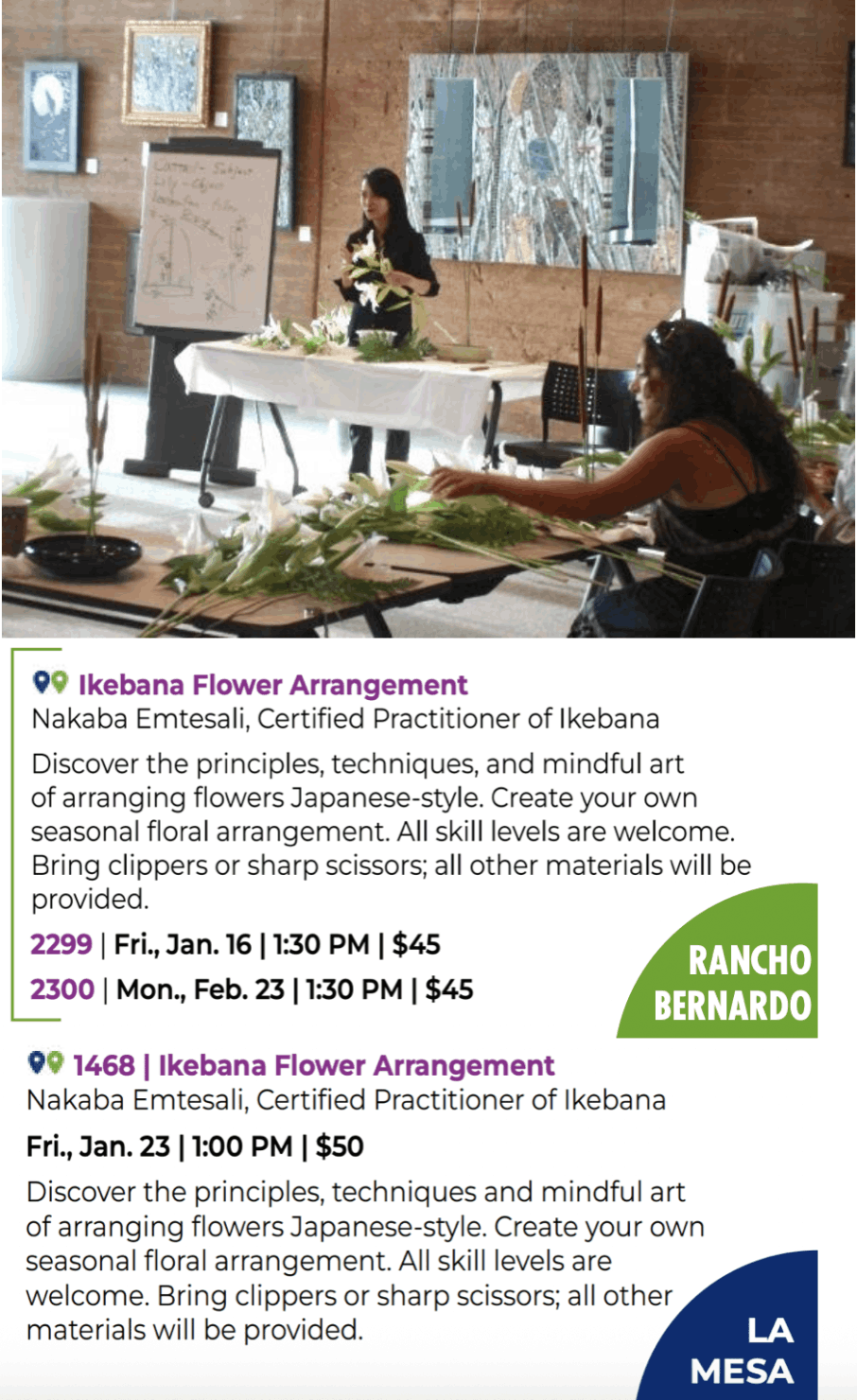 Ikebana Workshop by Nakaba Emtesali