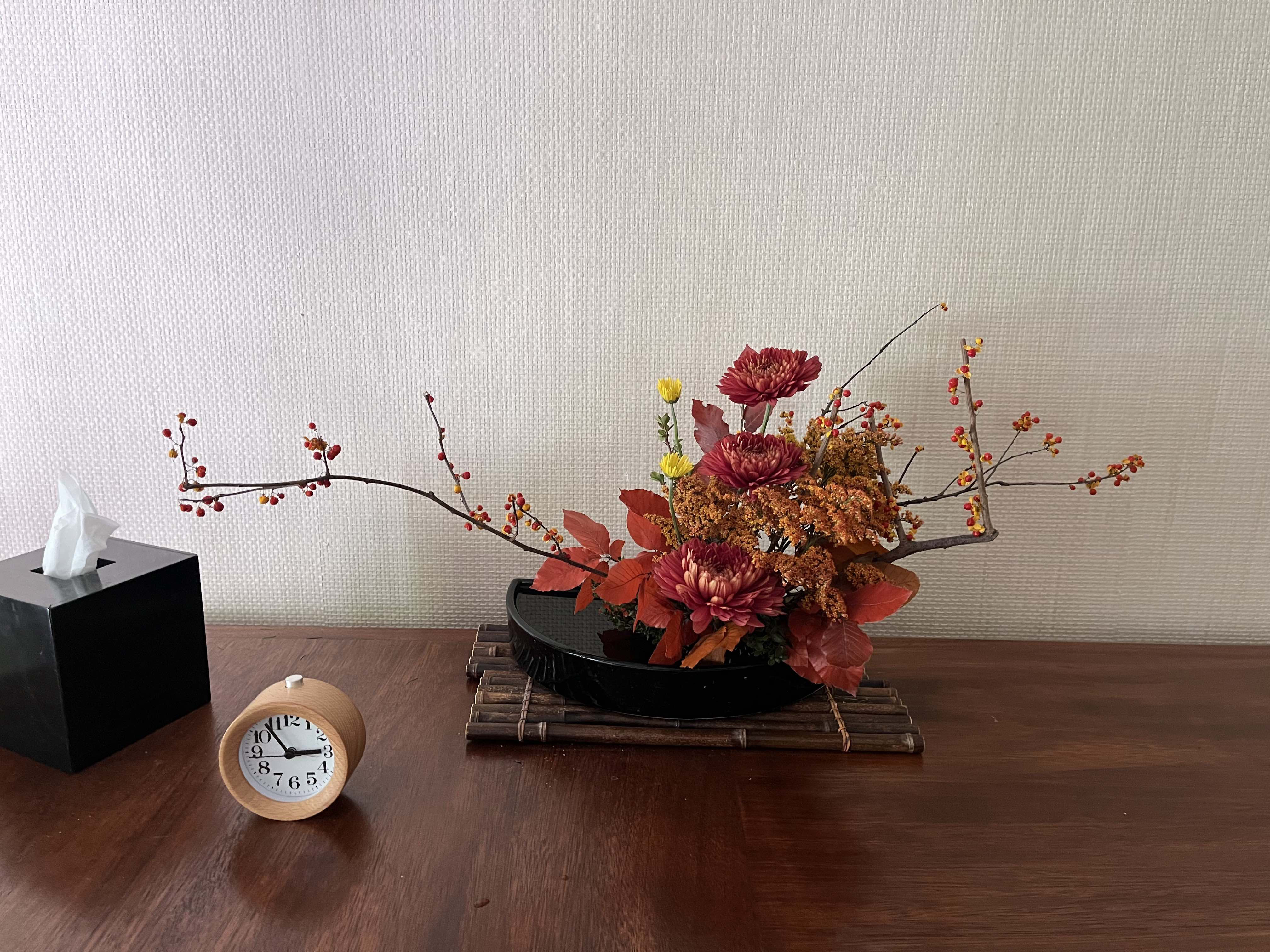 Ikebana Flower Arrangement by Nakaba Emtesali