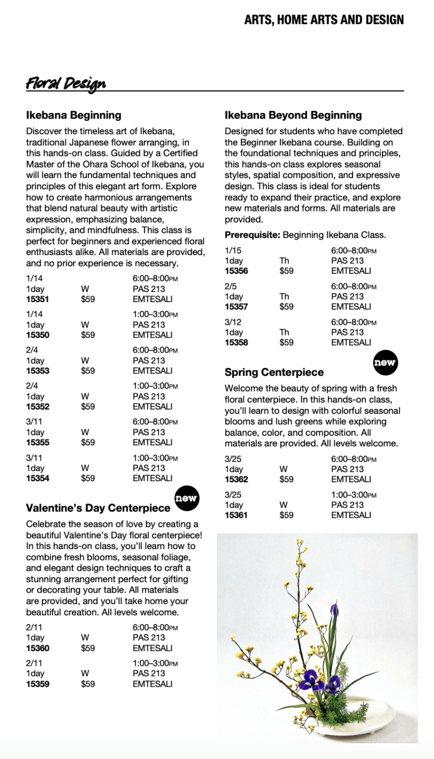 Ikebana Workshop by Nakaba Emtesali