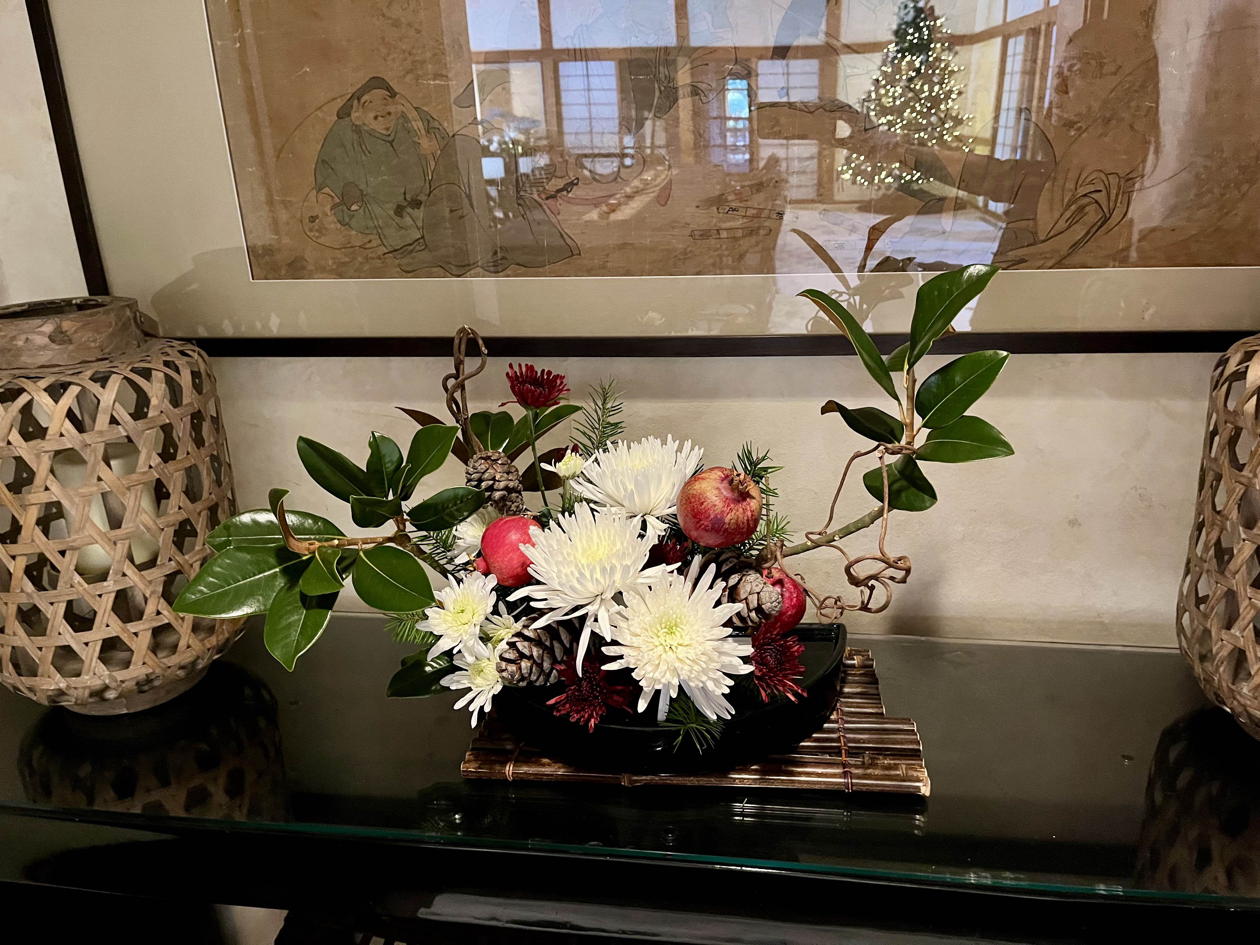 Ikebana Flower Arrangement by Nakaba Emtesali